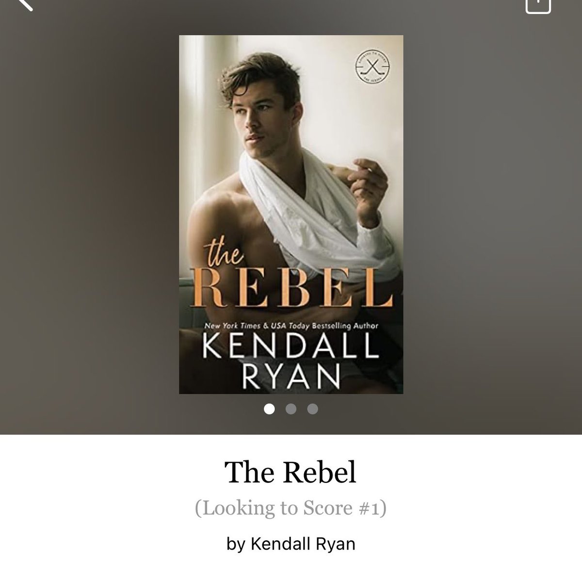 The Rebel by Kendall Ryan 

#TheRebel by #kemdallRyan #430of400 #6281 #35chapters #310pages #Series #Audiobook #67for17 #Hoopla #7houraudiobook #holtonAndEden #Book1of4 #april2024 #LookingToScoreSeries #clearingoffreadingshelves #whatsnext #readitquick