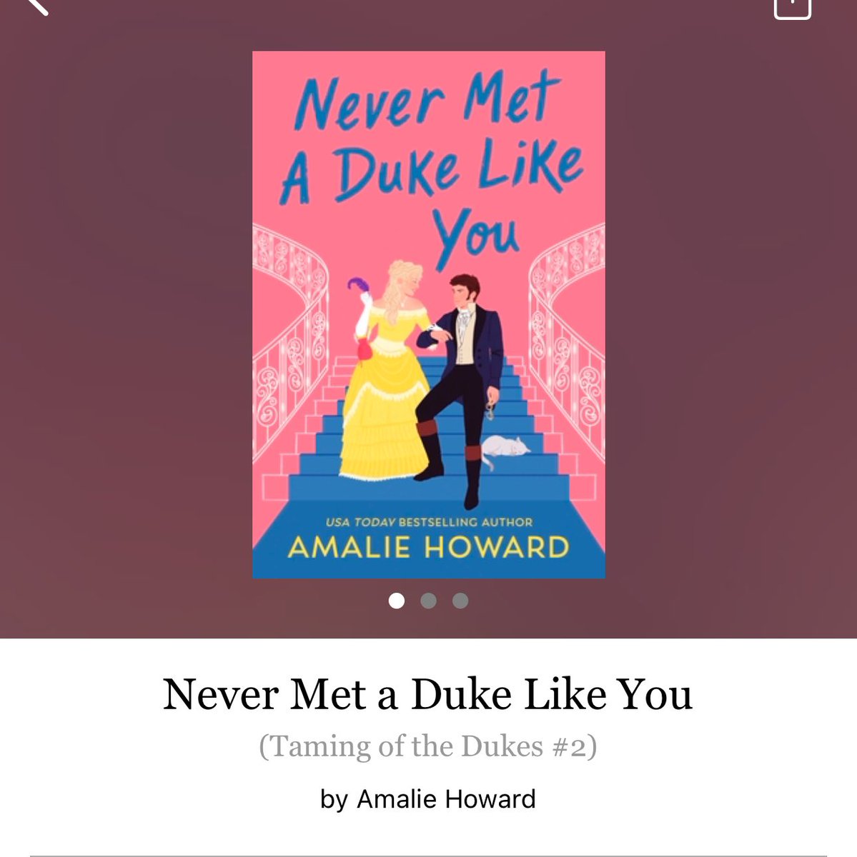 Never Met A Duke Like You by Amalie Howard 

#NeverMetADukeLikeYou by #AmalieHowared #6282 #24chapters #384pages #431of400 #NewRelease #Audiobook #68for17 #Book2of2 #Series #TamingOfTheDukesSeries #VesperAndAspen #11houraudiobook #april2024 #clearingoffreadingshelves #whatsnext