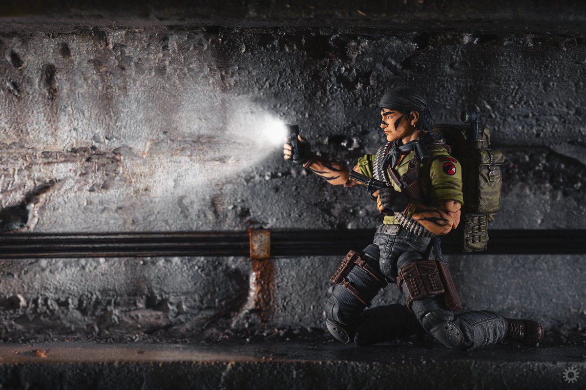 “Tunnel rats must have an inquisitive mind, a lot of guts, and a lot of real moxie in knowing what to touch and what not to touch to stay alive—because you could blow yourself out of there in a heartbeat.” – Capt. Herbert Thornton

#GIJoe #GIJoeClassified #ToyPhotography