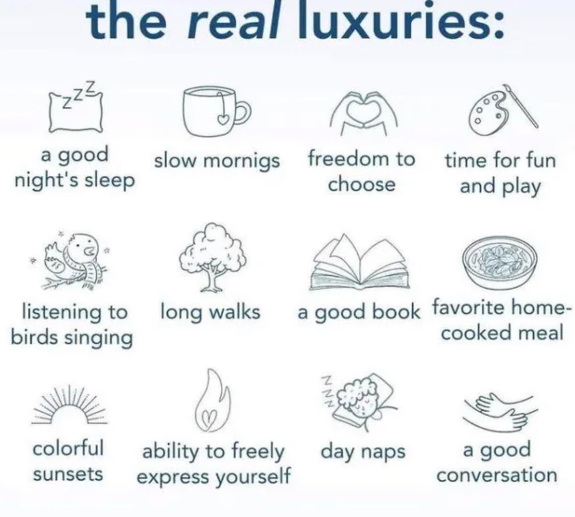Real happiness is with these real luxuries 👇