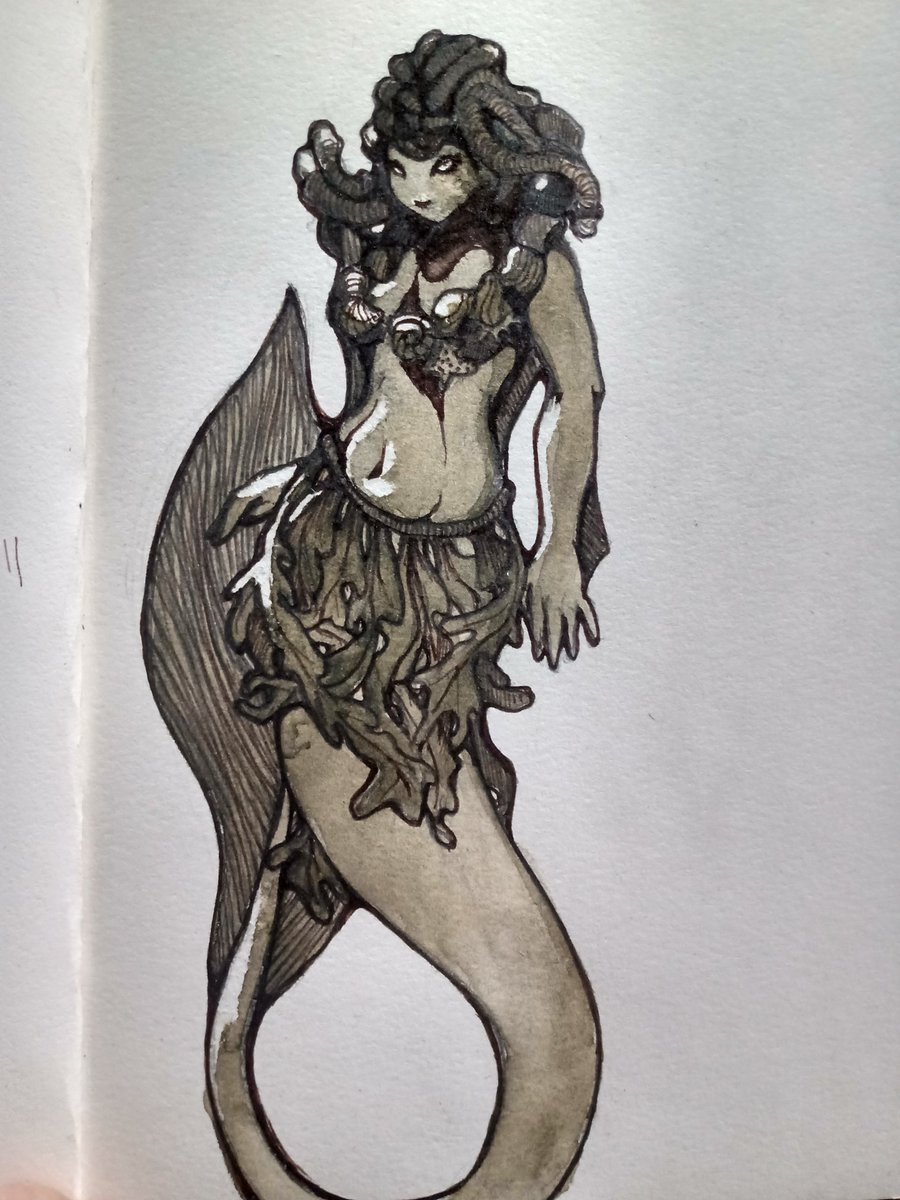 mrranunculus's tweet photo. 1. #Lei
#mermay2024 #mermay #mermaid #kuretake #pinax #sketchmarker https://t.co/SVoAaRNpA0
