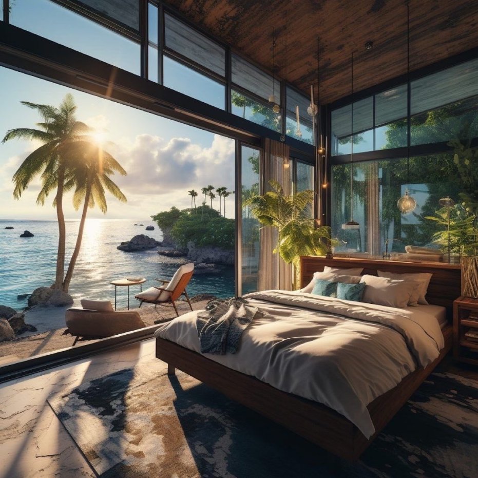 Imagine waking up here.