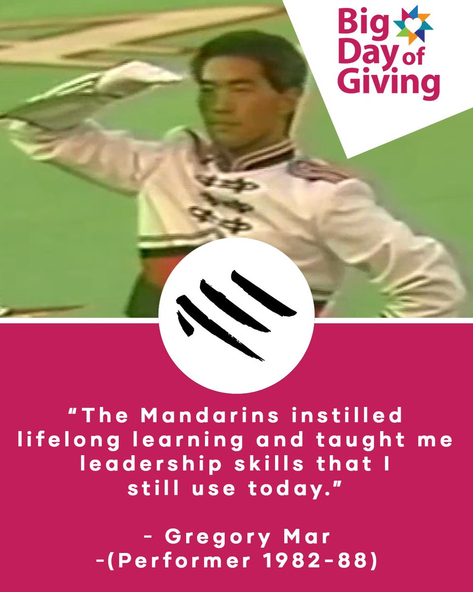 Hear from our alumni, Greg Mar, on the impact that Mandarins has had on him. Help us share these same experiences with our 2024 members through scholarships, by donating to the 2024 Big Day of Giving TODAY! 🎁 Donate now at bigdayofgiving.org/organization/m…