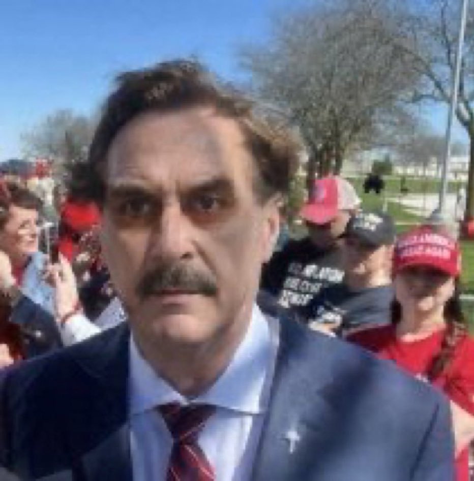 Zombie Mike Lindell needs a B movie casting