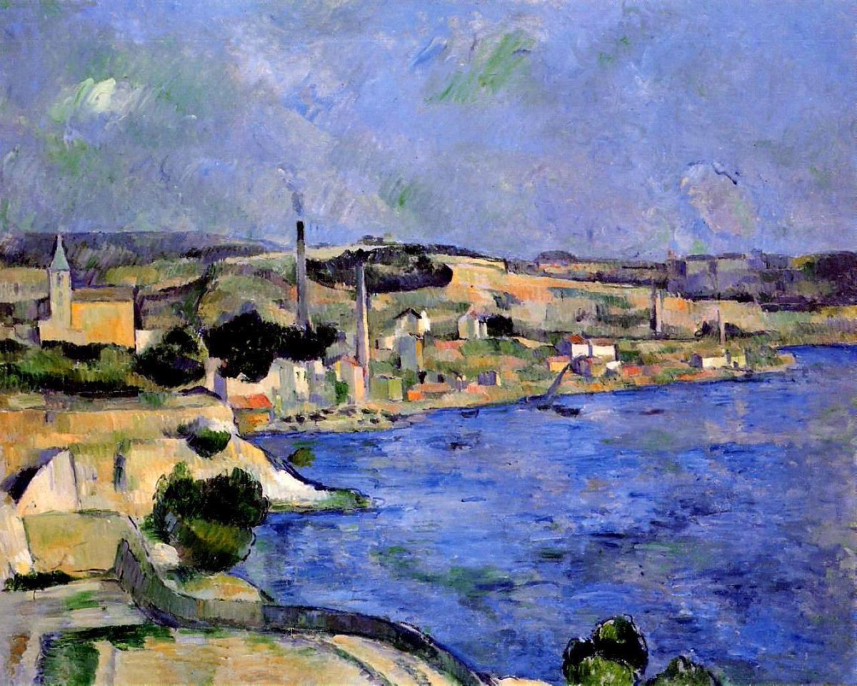 The Bay of l'Estaque and Saint-Henri, 1879 Paul Cezanne/