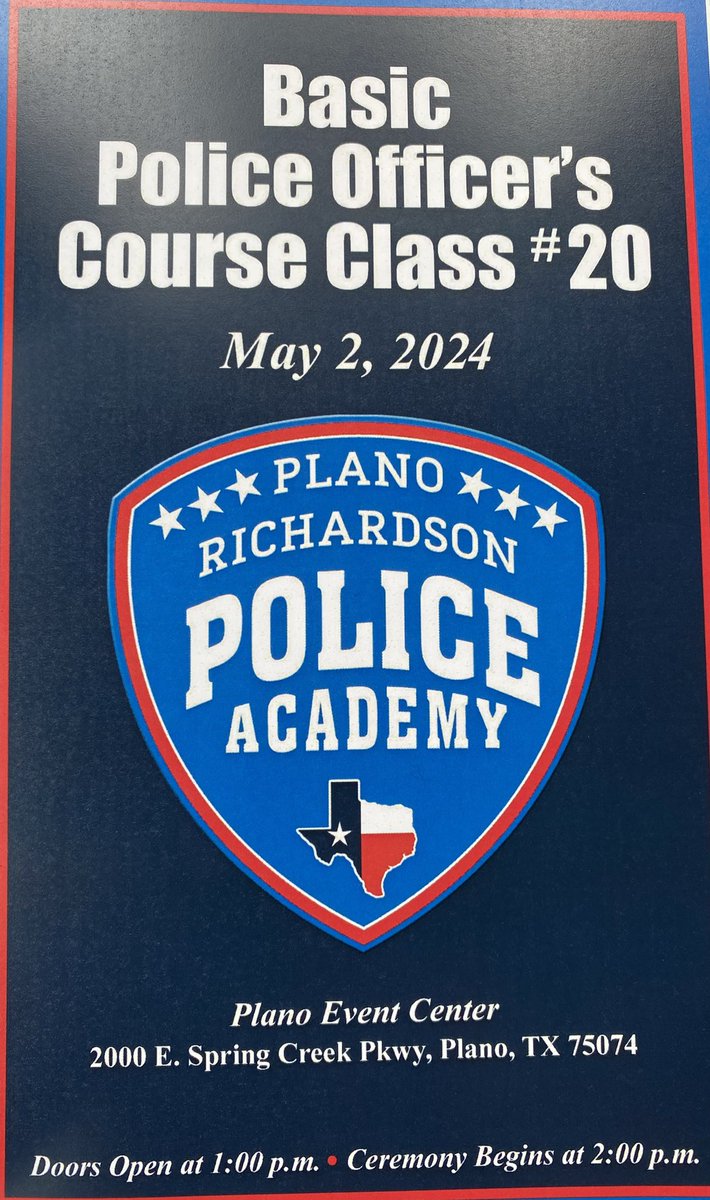 Please join me in congratulating @FriscoPD’s newest police academy graduates! Officers Kelly-Ellis, Hoover, Luther, Brasuell, Peña, Tutt, & Henry! Welcome to #Frisco! #OneFamily #OneFrisco #OneFuture