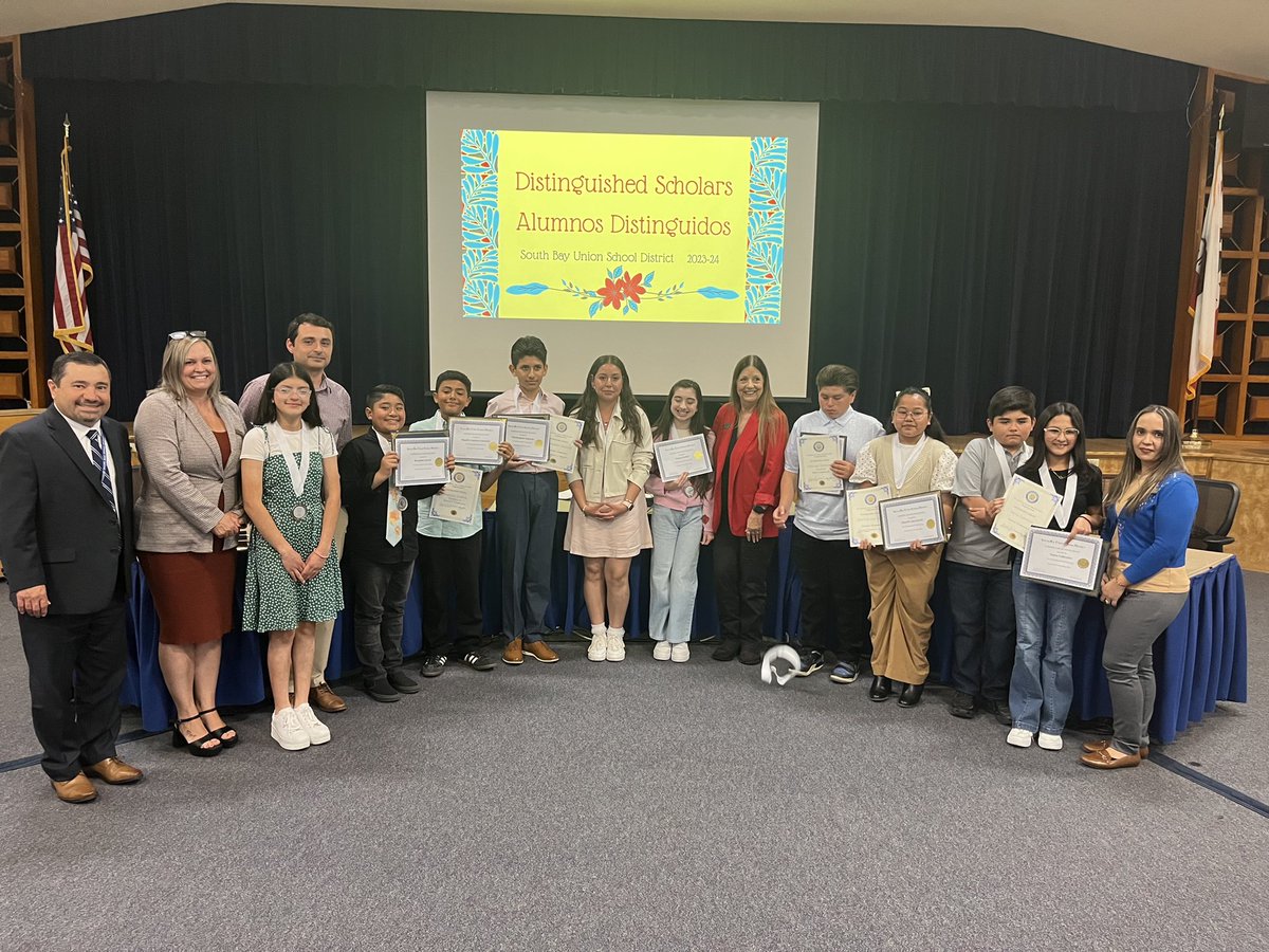Congratulations to South Bay’s 2024 Distinguished Scholars! #OurKidsRock