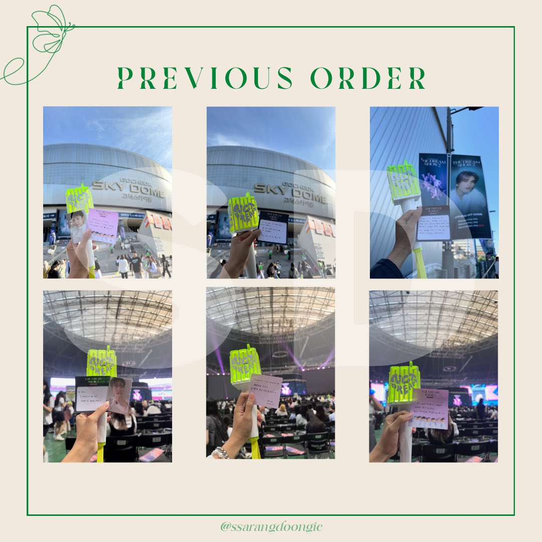 OPEN SLOT PAPER GREETING 
NCT DREAM : TDS3 IN SEOUL 

📌: Gocheok Sky Dome
💰: 15K IDR 

‼️OUTSIDE VENUE ONLY‼️ 

🔗 bit.ly/sdgreetings-td…

t. wts want to sell papergreetings world tour concert scape smoothie murah 
#NCTDREAM_THEDREAMSHOW3