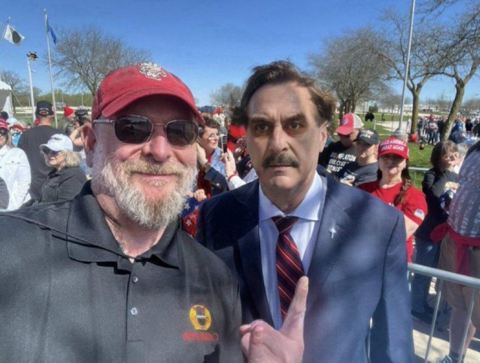 Mike Lindell looks like he’s been dating my ex
