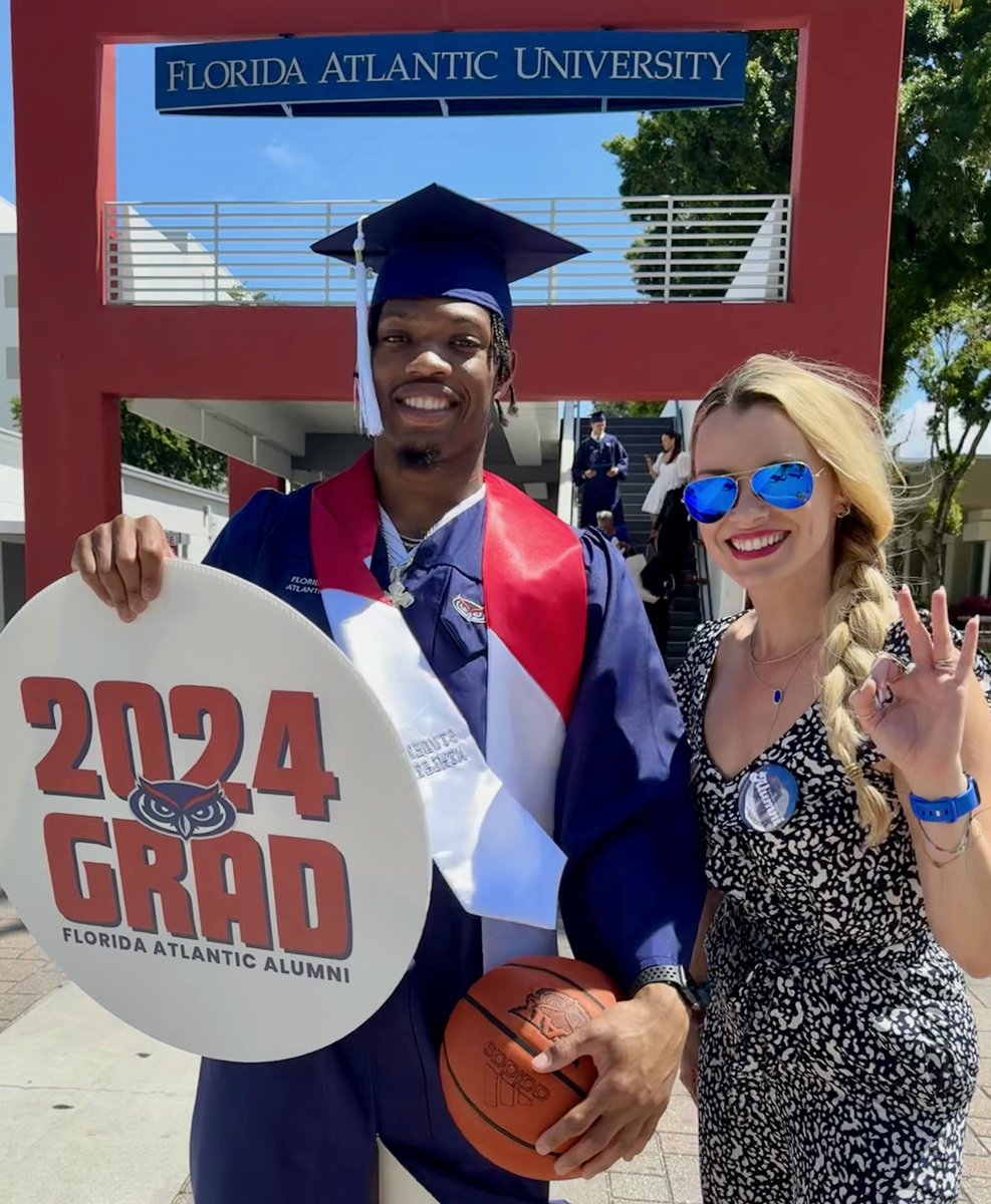 People of Twitter - Give it up for our newest Alumni and FAU Legend Alijah Martin. Thank you for the memories and all you did for us here in Boca. We’re so proud of you dude. - Owls 4 Life. - Mike & Katie @FAUMBB @FAUAlumni @KatieBurkeFAU @martin_alijah
