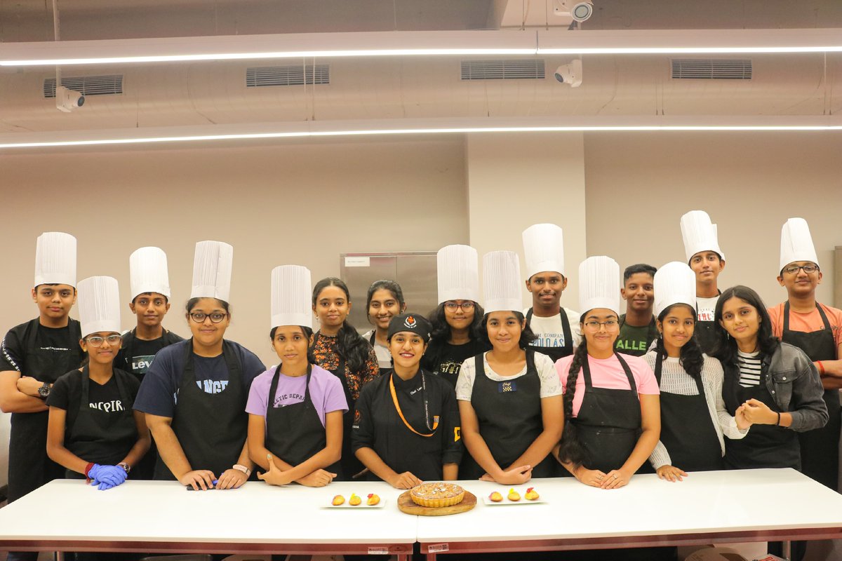 Kids’ Summer Class – 27th April 2024 The Kids’ Summer Class Camp proved to be a delightful blend of education and enjoyment for young aspiring kids’ bakers. @thiruchef @mahe_manipal @itchotels @itccorpcom #summercamp #students #cooking #chefs #bakery #wgsha #mahe #manipal