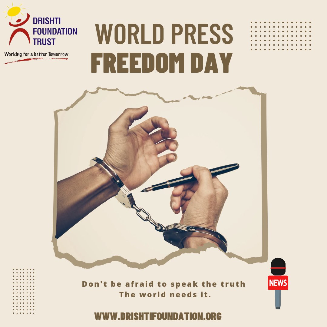 On World Press Freedom Day, let's celebrate the vital role of a free press in fostering transparency, accountability, and democracy worldwide. Let's support journalists who courageously pursue truth and uphold the principles of a free society. #WorkingForABetterTomorrow!…