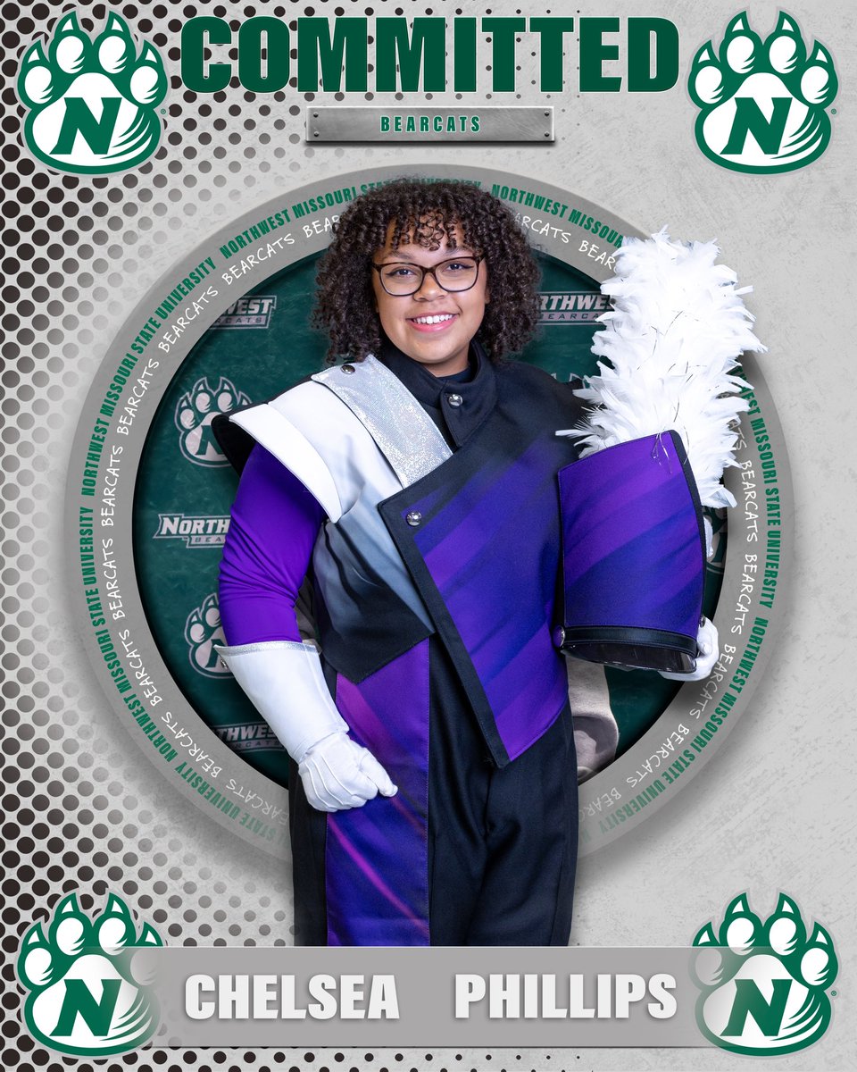 After 4 years @ChieftainNation Chelsea has grown into an amazing, hardworking, selfless young woman who isn’t afraid to lead others. The decision on which school to pursue her Music Education degree should’ve been difficult but it wasn’t. @NWMOSTATE #CollegeDecisionDay #OABAAB