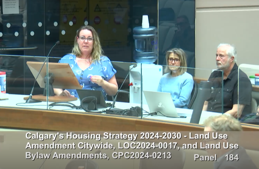 If you listen to this woman and still vote for rezoning there is something wrong with you

#yyccc