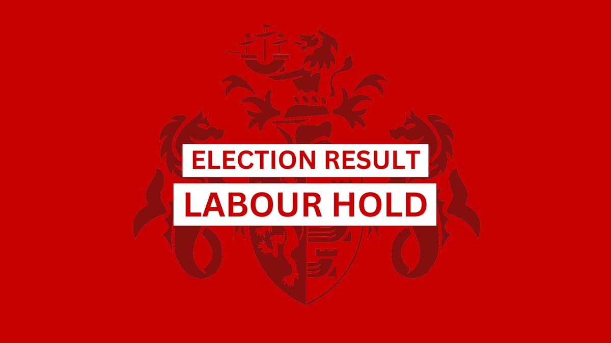 Result for Alexandra Ward: GREEN – 599 LAB – 1,125 LIB DEM - 123 CON – 401 Turnout: 29% LAB hold. Adam Rae elected. #Ipswich #LE2024