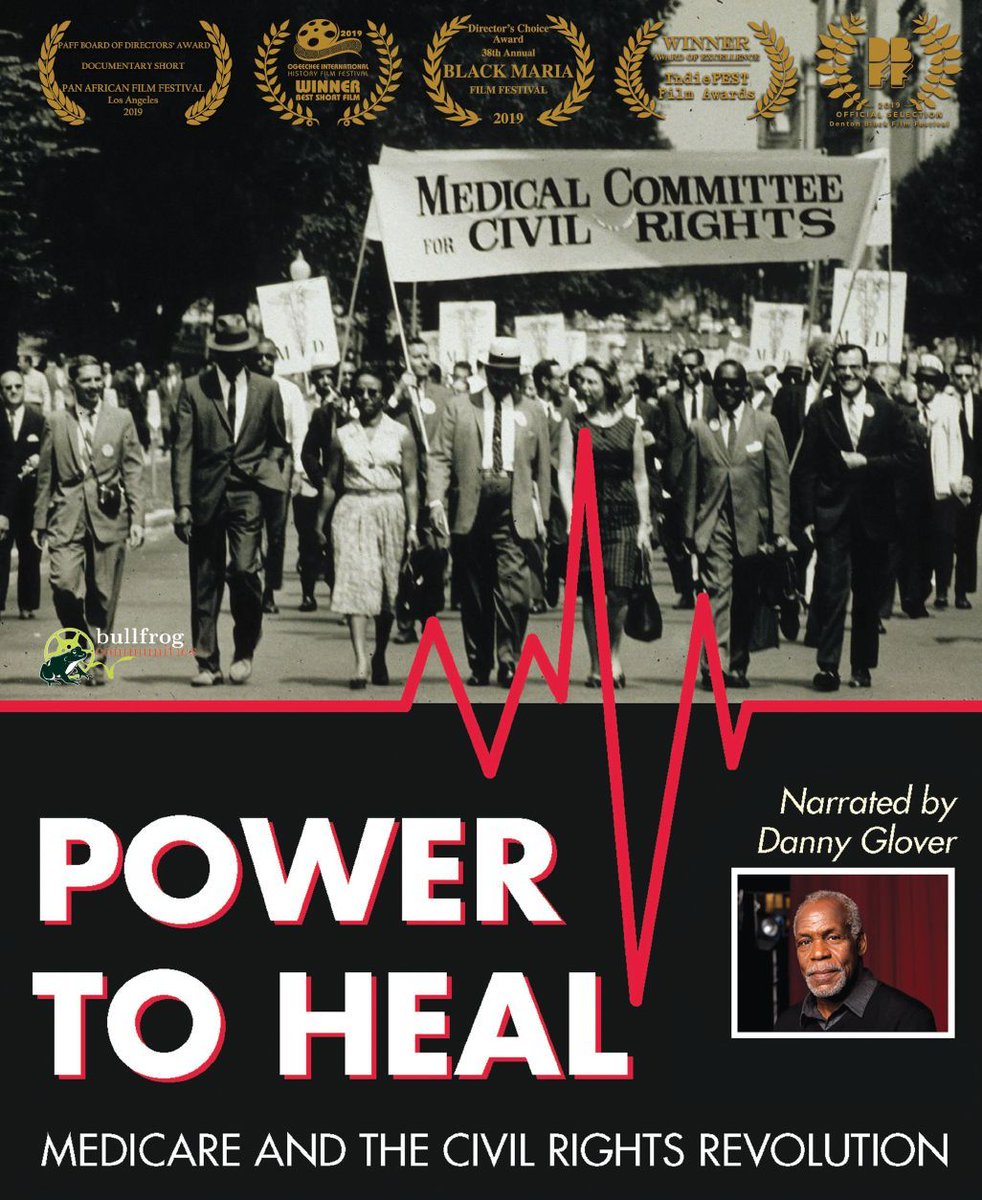 Film Screening and Chat Thursday, May 9 @ 8p.m. ET., Power To Heal, Medicare and the Civil Rights Revolution. Preregister for Zoom and join the conversation! #MedicareForAll #RacialJustice #CivilRights #UUTwitter #UU us02web.zoom.us/meeting/regist…