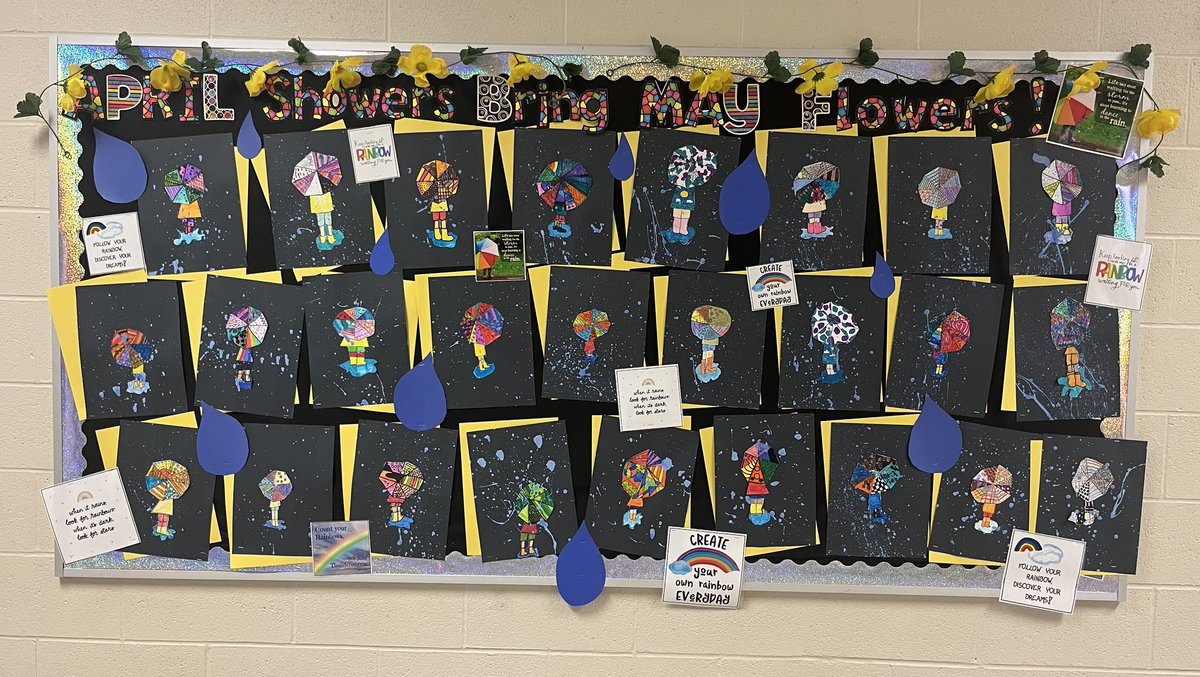 MsBrown (@mustangmsbrown) on Twitter photo Hoping the rain stays away since we took our beautiful umbrella artwork down <a href="/MWrightMustangs/">MaryWrightPS</a> ☔️ Hoping the rain stays away since we took our beautiful umbrella artwork down <a href="/MWrightMustangs/">MaryWrightPS</a> ☔️