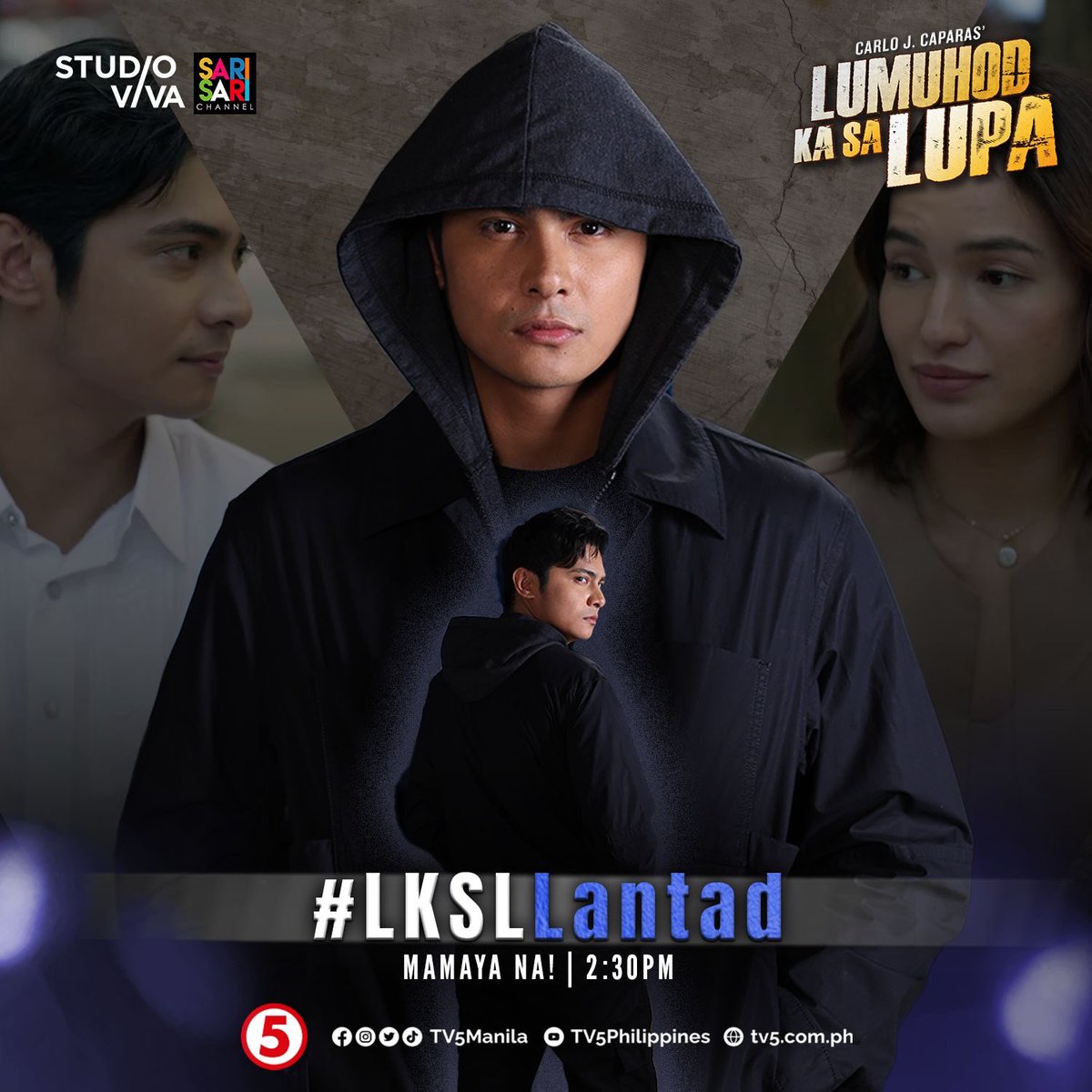 Mabubunyag na ba ang mga lihim? Makikita na kaya muli ang matagal nang hinihintay? Malalantad na kaya ang katotohanan?

Carlo J. Caparas’ #LumuhodKaSaLupa from Mondays to Fridays, 2:30PM sa TV5 at 8:00PM naman sa Sari Sari Channel.

#LKSLLantad
#KikoEstrada #LKSL