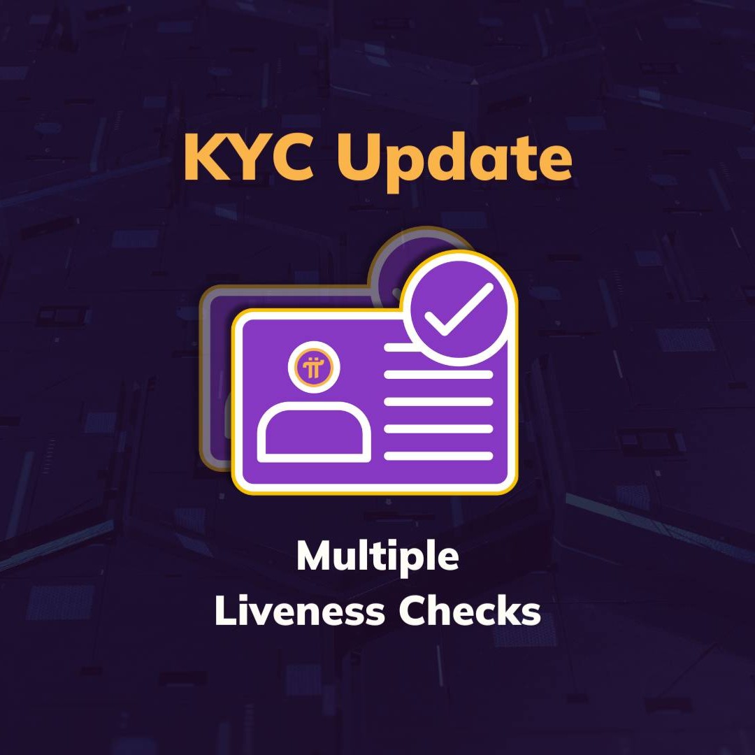 New liveness checks are rolled out to help applicable Pioneers resolve their tentative status in KYC and get unblocked in their migration to Mainnet. Go to the home screen to learn more 🎥