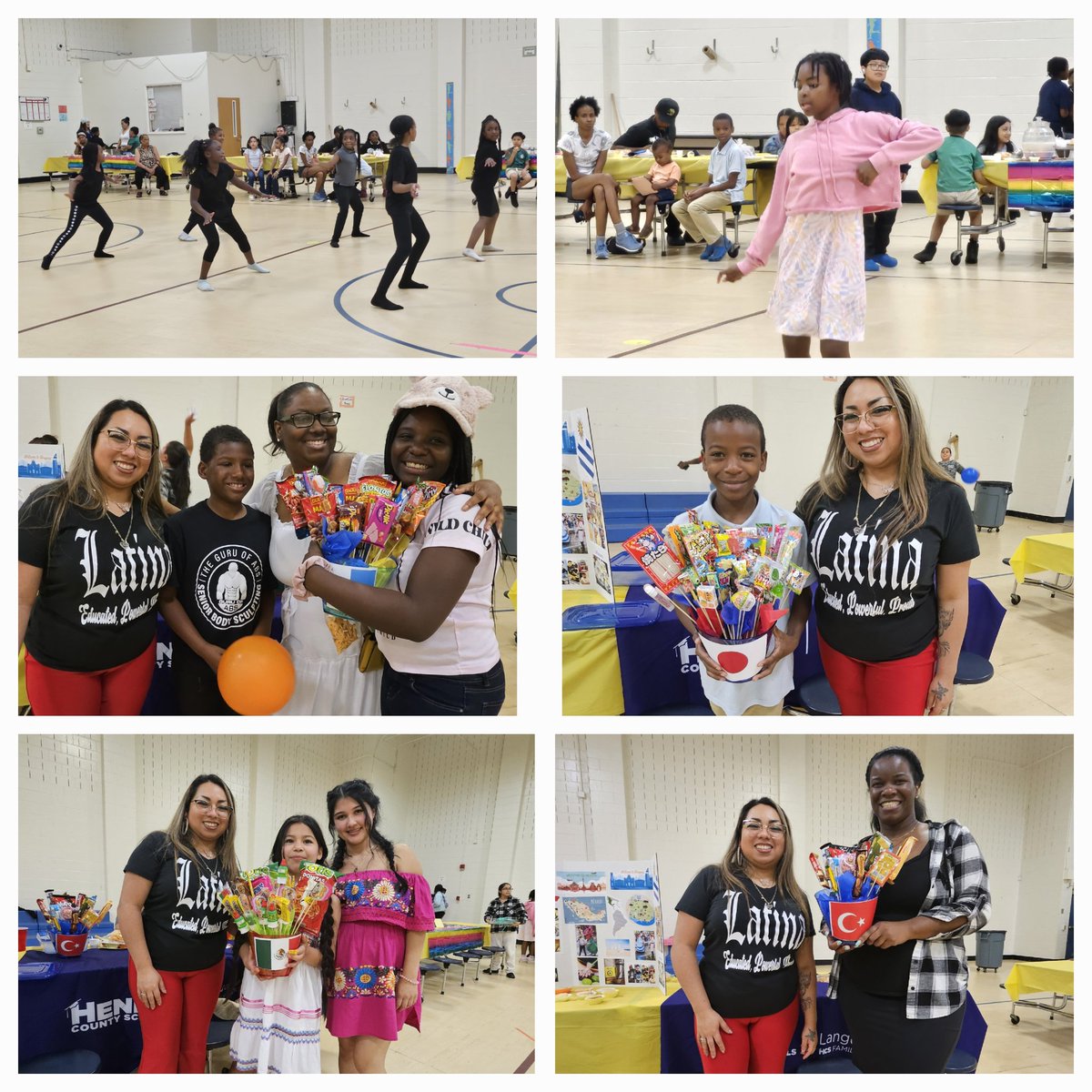 Exceptional parent support at our annual Taste of SBE! A special thanks to @HenryCountyBOE Language Support Department for the basket door prizes! Thank you staff and parents for all you do @SBE_HCS!