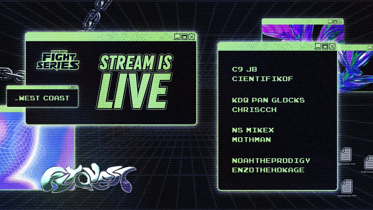 #FlyFS West Coast #SF6 Top 8 is now LIVE! Commentators🎙️: @BasedJakeRyan & @CDMangaka Links in reply ⬇️