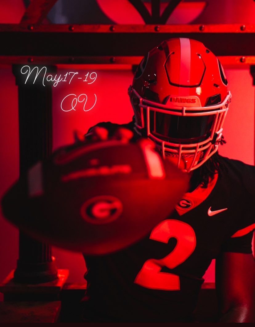 Very blessed and humbled Huge thanks to all the schools that invited me to do an OV but I can only OV 3 @AlabamaFTBL 🌊 @OhioStateFB 🅾️ @GeorgiaFootball 🐶