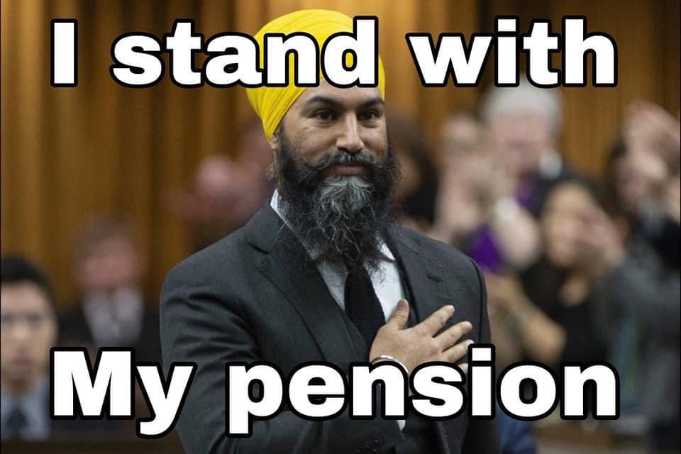 <a href="/ryangerritsen/">Ryan Gerritsen🇨🇦🇳🇱</a> Jagmeet is gone like a fart in the wind when that pension kicks in.