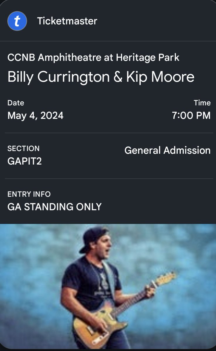 I got hooked up by @VetTix with @billycurrington and @KipMooreMusic tickets in Simpsonville, South Carolina. Might have to bring some ibuprofen for a standing-room concert. Not a young buck anymore. It will feel like 2012 again. Hard to believe it was 12 years ago. Amped🇺🇲🛻🍺🪖