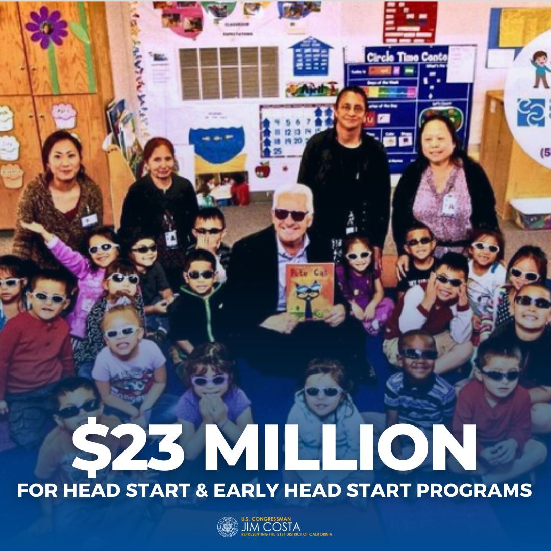 Can’t help but smile because @FresnoEOC has been awarded $23 million in federal funding for Head Start and Early Head Start programs!