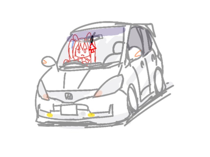 「chibi motor vehicle」 illustration images(Latest)