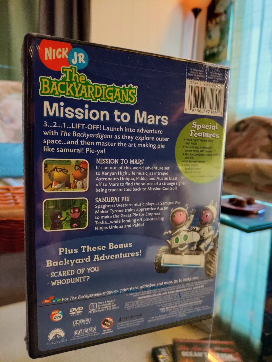 Check out The Backyardigans - Mission to Mars (DVD, 2006) NEW In Plastic With RARE Poster ebay.com/itm/1553981184… #eBay via @eBay #EBay #EBaySeller #DVDS #EBayStore #Movies #MovieNight #NewDVDS #Rare #SALE #Discount