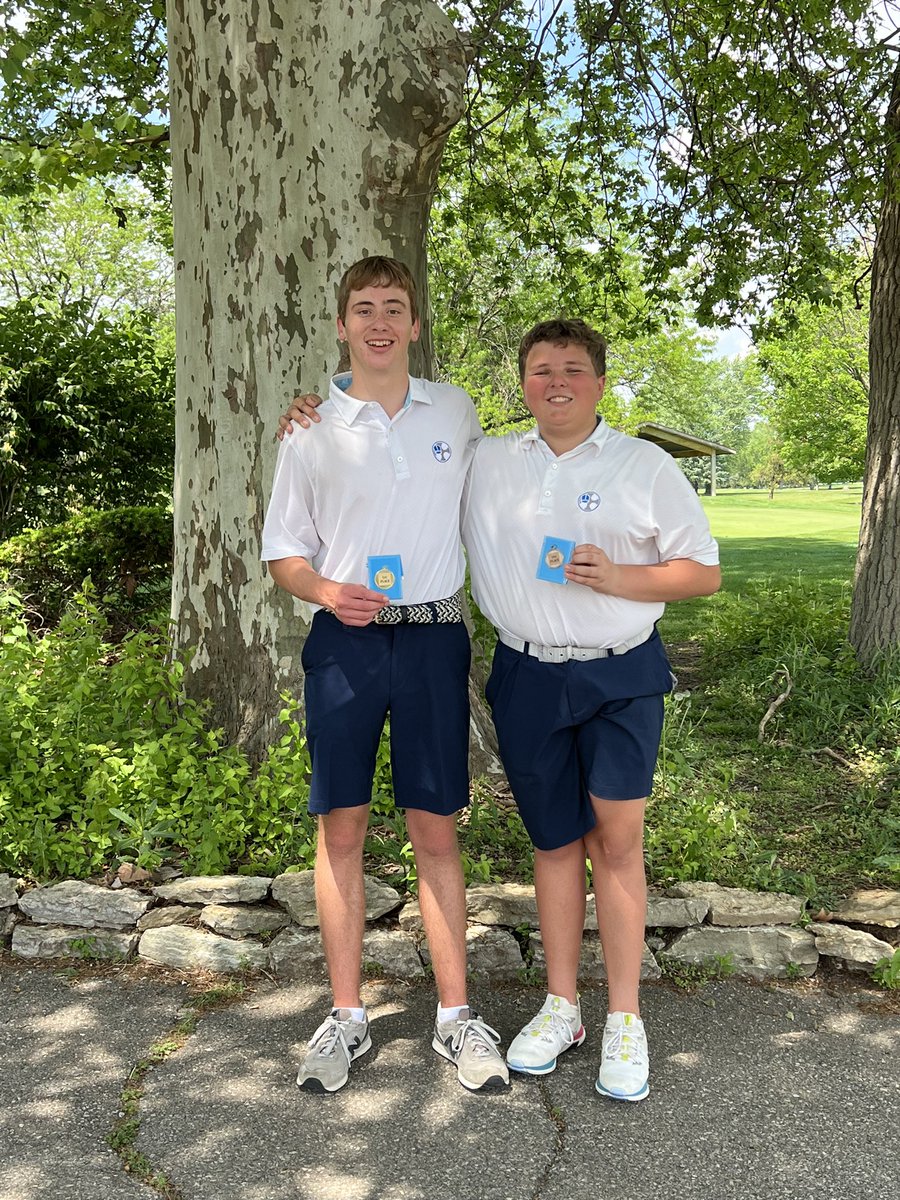 BCHSGOLF's tweet image. Congrats to City Golf Champion 🏅 Colin Kirchgessner with excellent 71 at South Grove GC. Charlie Belch claims 3rd place with a great 74 🥉