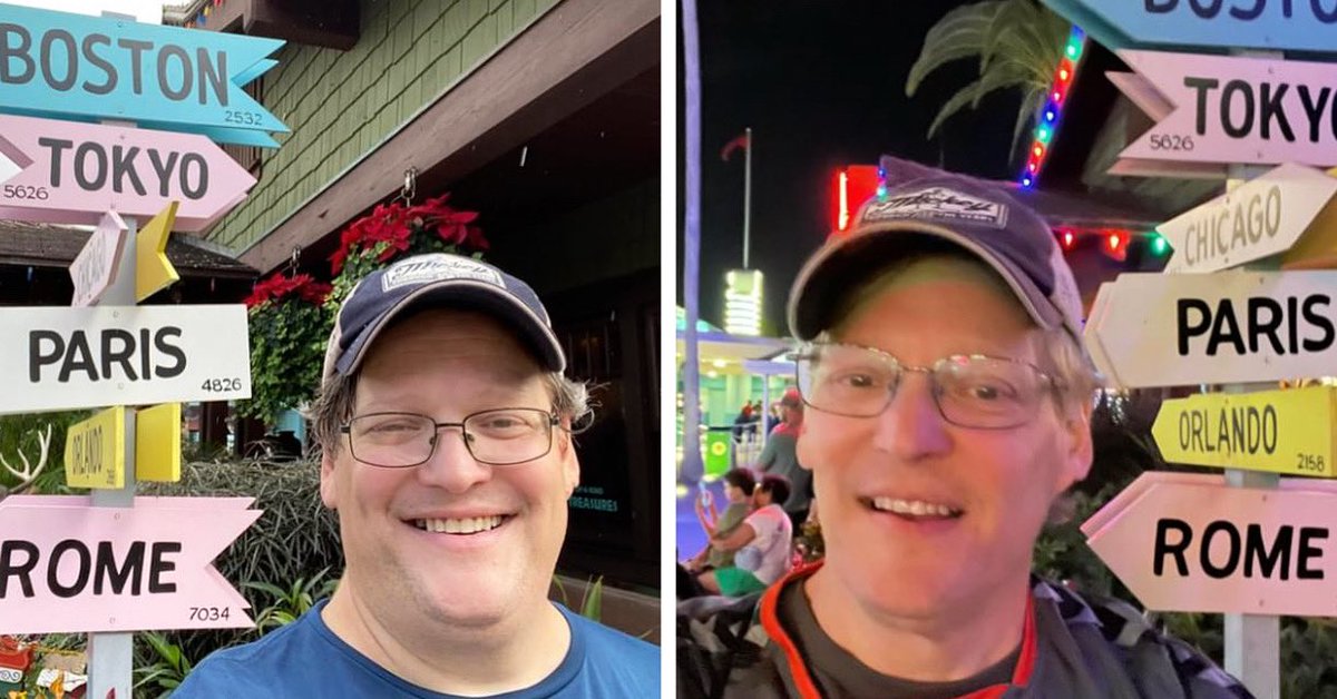 fat_while's tweet image. #ThrowbackThursday between visits to #hollywoodstudios  #ww #weightlossjourney