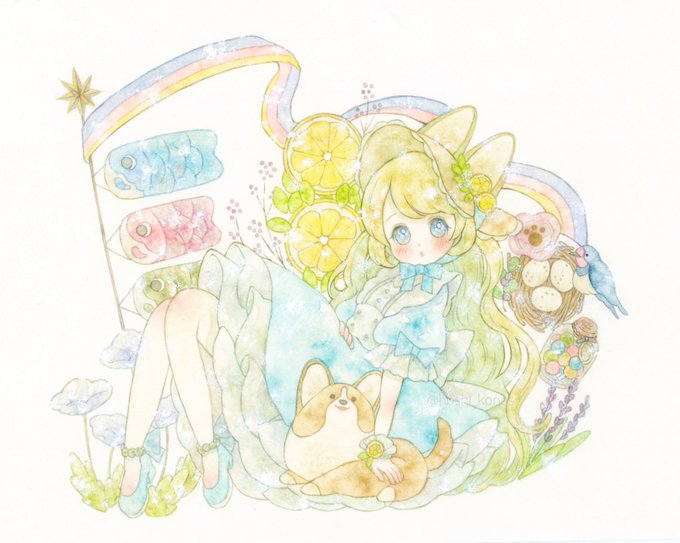 「rainbow」 illustration images(Latest｜RT&Fav:50)