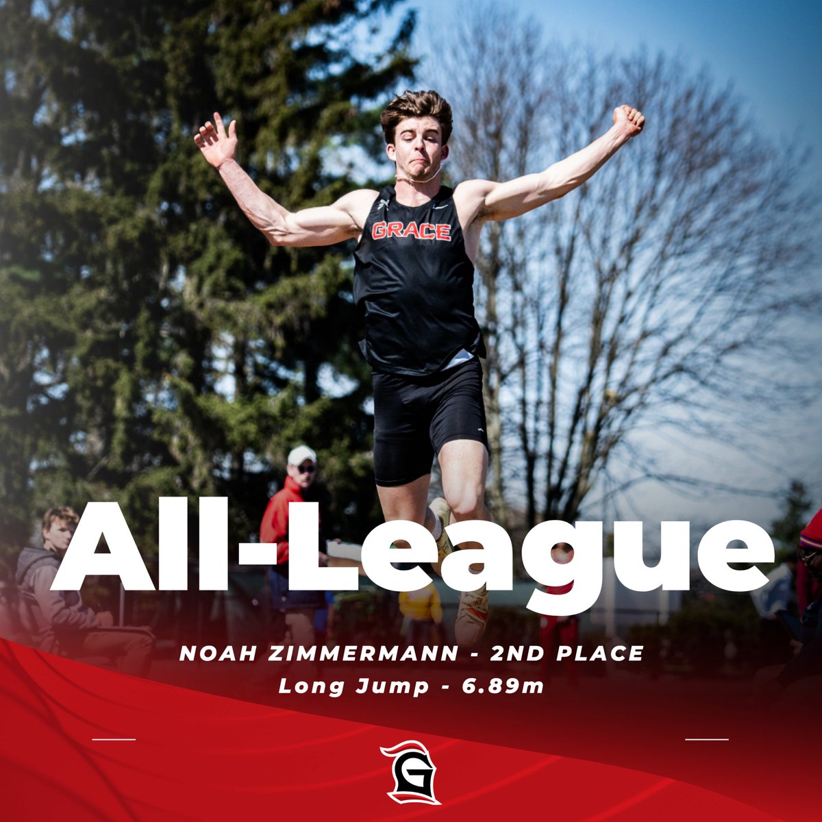 Noah Zimmermann continues his dominate campaign this season with All-League honors in the Long Jump!

#MakeHIMKnown #LancerUp