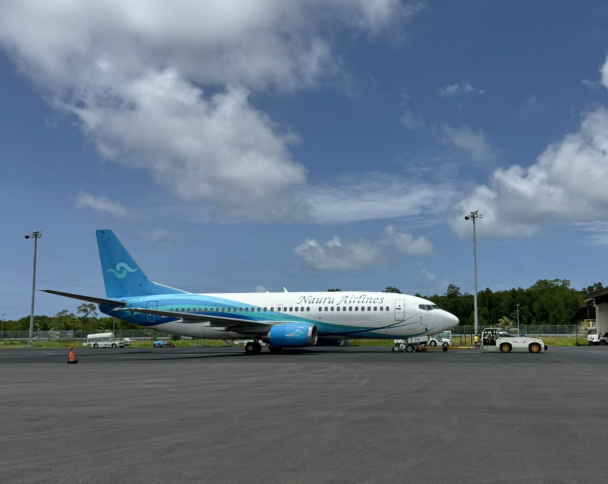 MasakoNakayama_'s tweet image. ナウル航空機。
ここからなら、ナウルも近い。
@nauru_japan 

#Pohnpei international airport