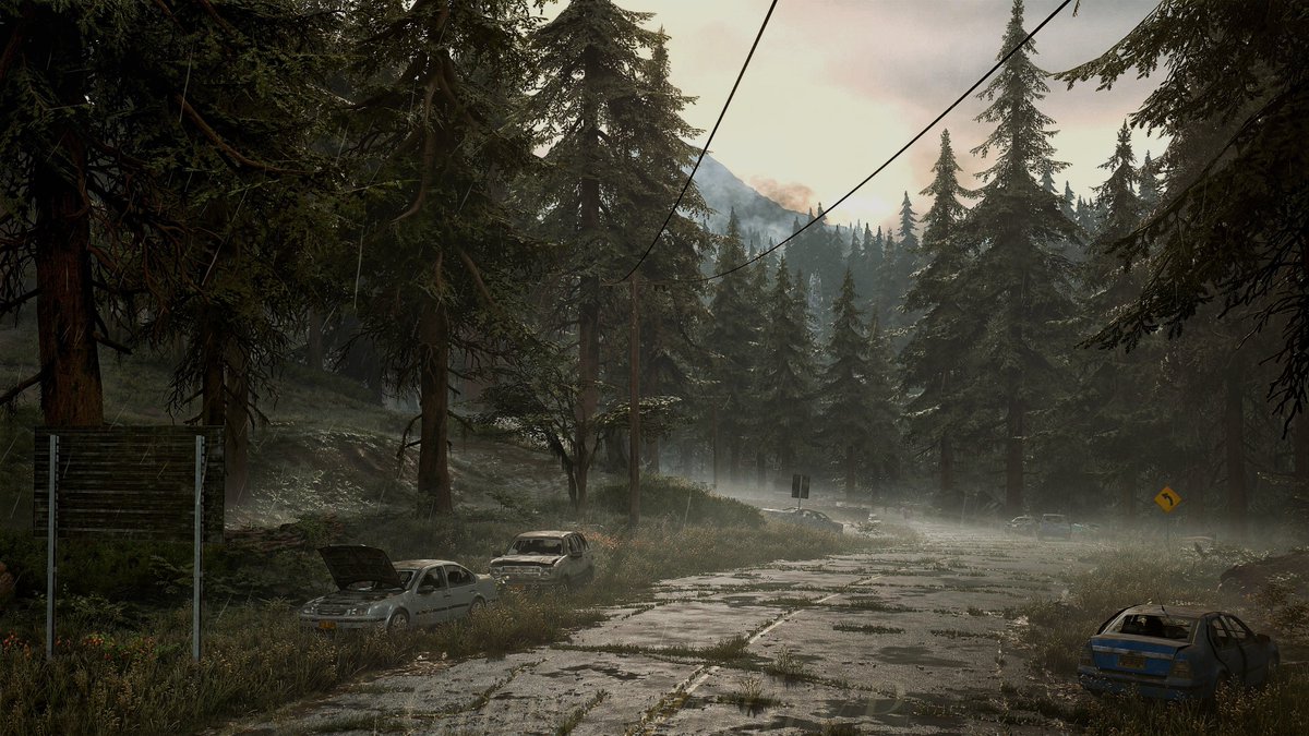 The Enviromental Art is Stunning 🤍 #DaysGone