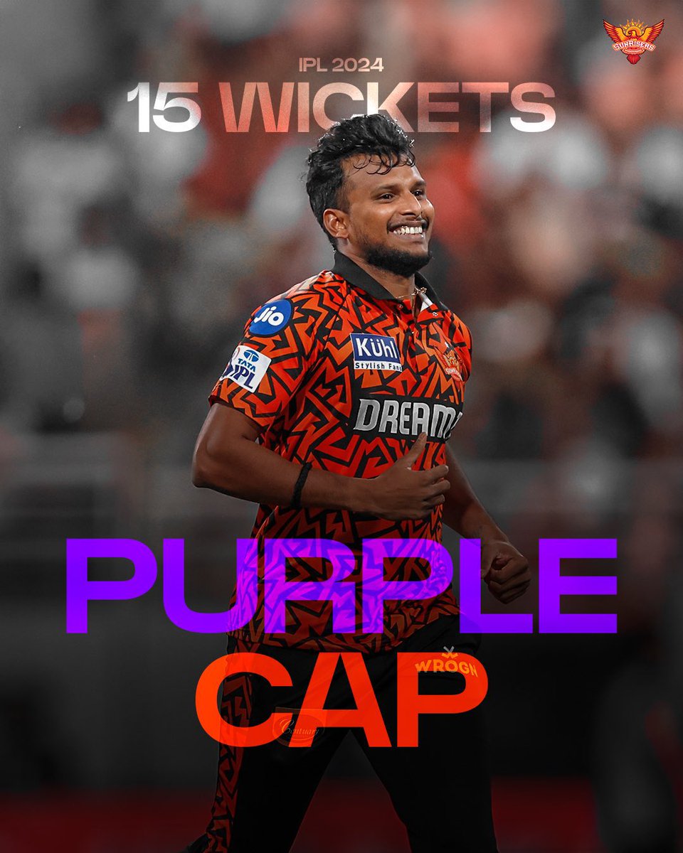 In Least Matches Purple cup Why do not selected ?
@BCCI  @Natarajan_91 #SRHvRR