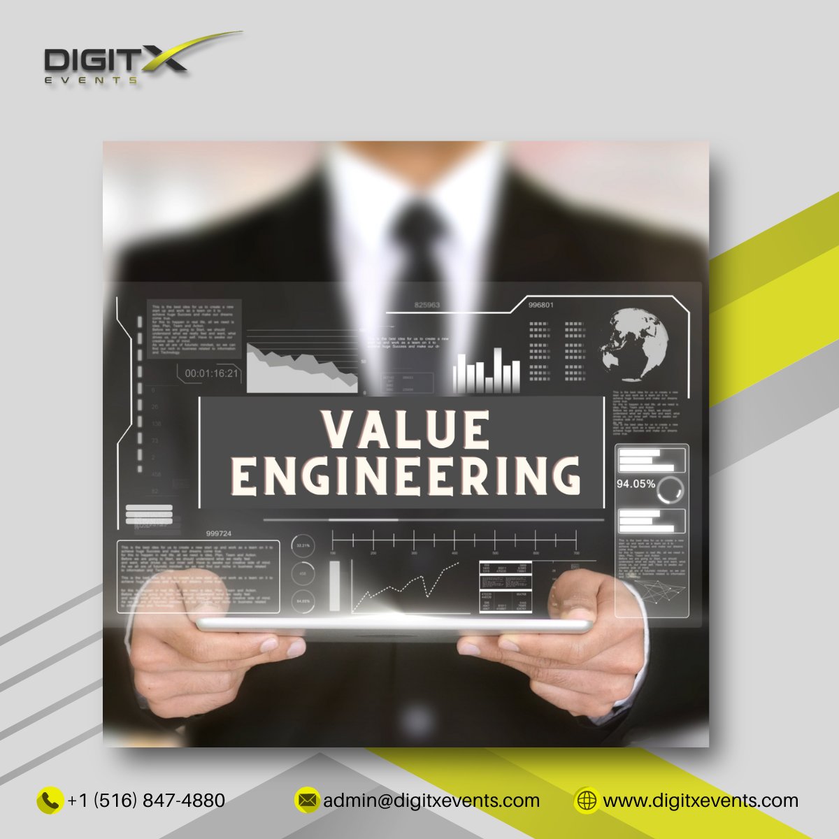 DigitxEvents's tweet photo. Explore Our upcoming training session "Value Engineering". 

#ValueEngineering #InnovationMatters #OptimizeForSuccess #QualityOptimization #CostEffectiveDesign #CreativeSolutions #GlobalEfficiency #PrecisionInEngineering https://t.co/DzJa8FJviH