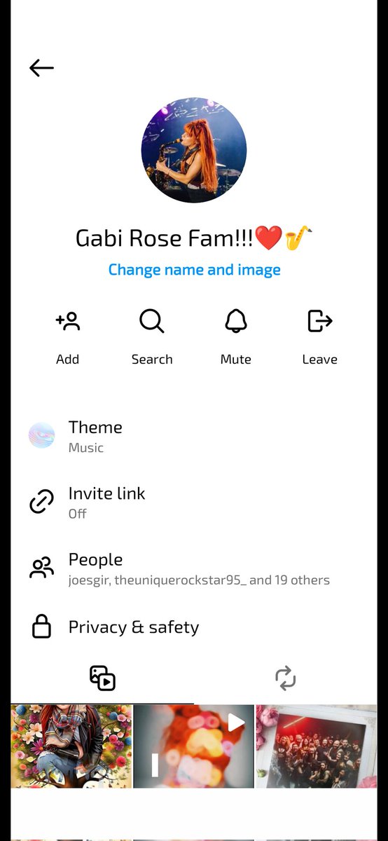 Hi #Jonasfanmily would anyone like to join this GC on Instagram? Gabi is in the GC so is Anthony (I believe he's her producer) if you would like to join, DM me or @awesome100 we can add you