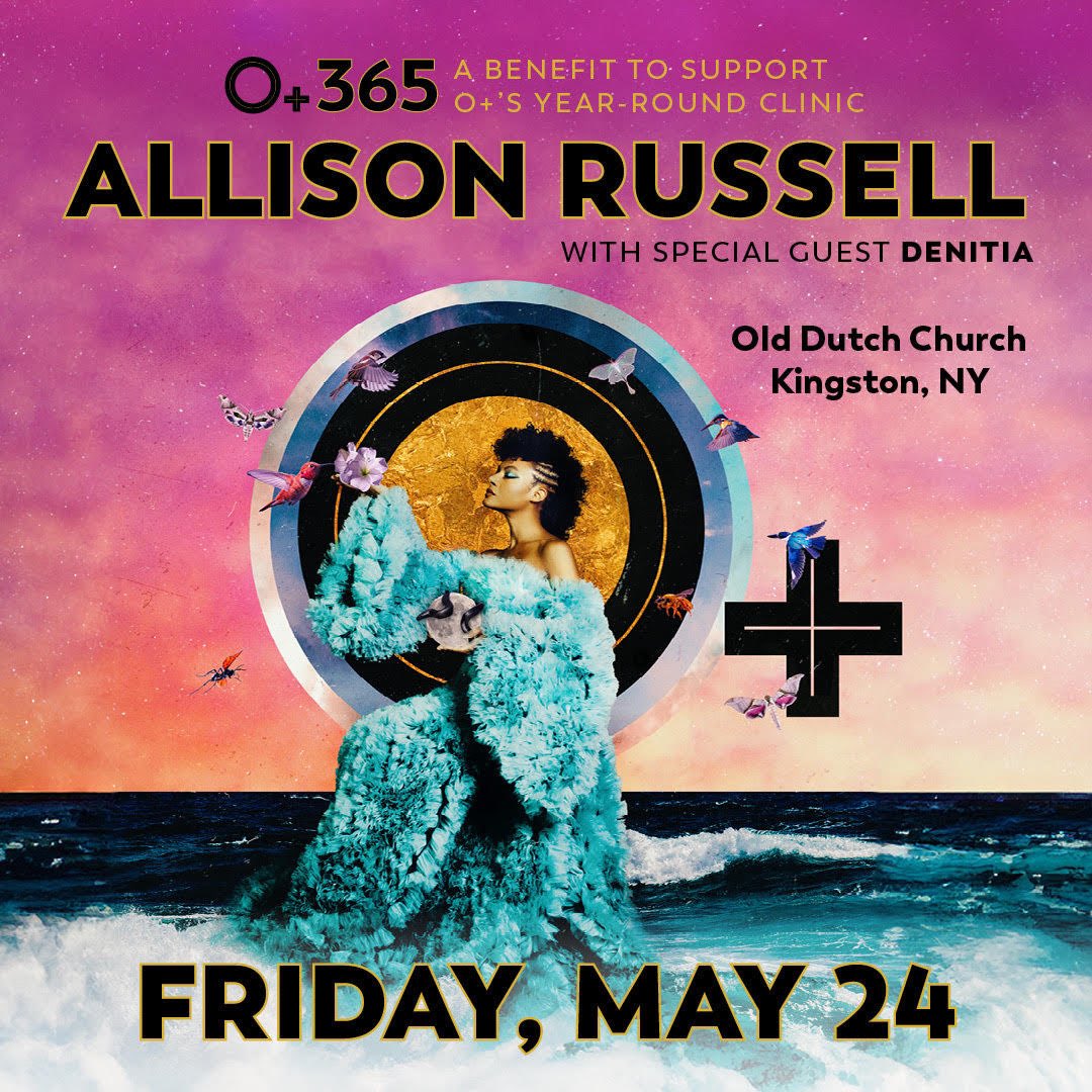 Excited to make my way back to the Hudson Valley, New York ✨ to support <a href="/opositivefest/">O+ Festival</a> with one of my personal faves, the incredible <a href="/outsidechild13/">Allison Russell</a> on May 24 at Old Dutch Church ✨