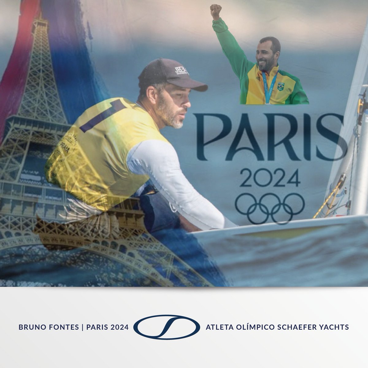 SchaeferYachts's tweet photo. Bruno Fontes | Paris 2024 | Atleta Olímpico Schaefer Yachts https://t.co/YHdvvxQbtQ