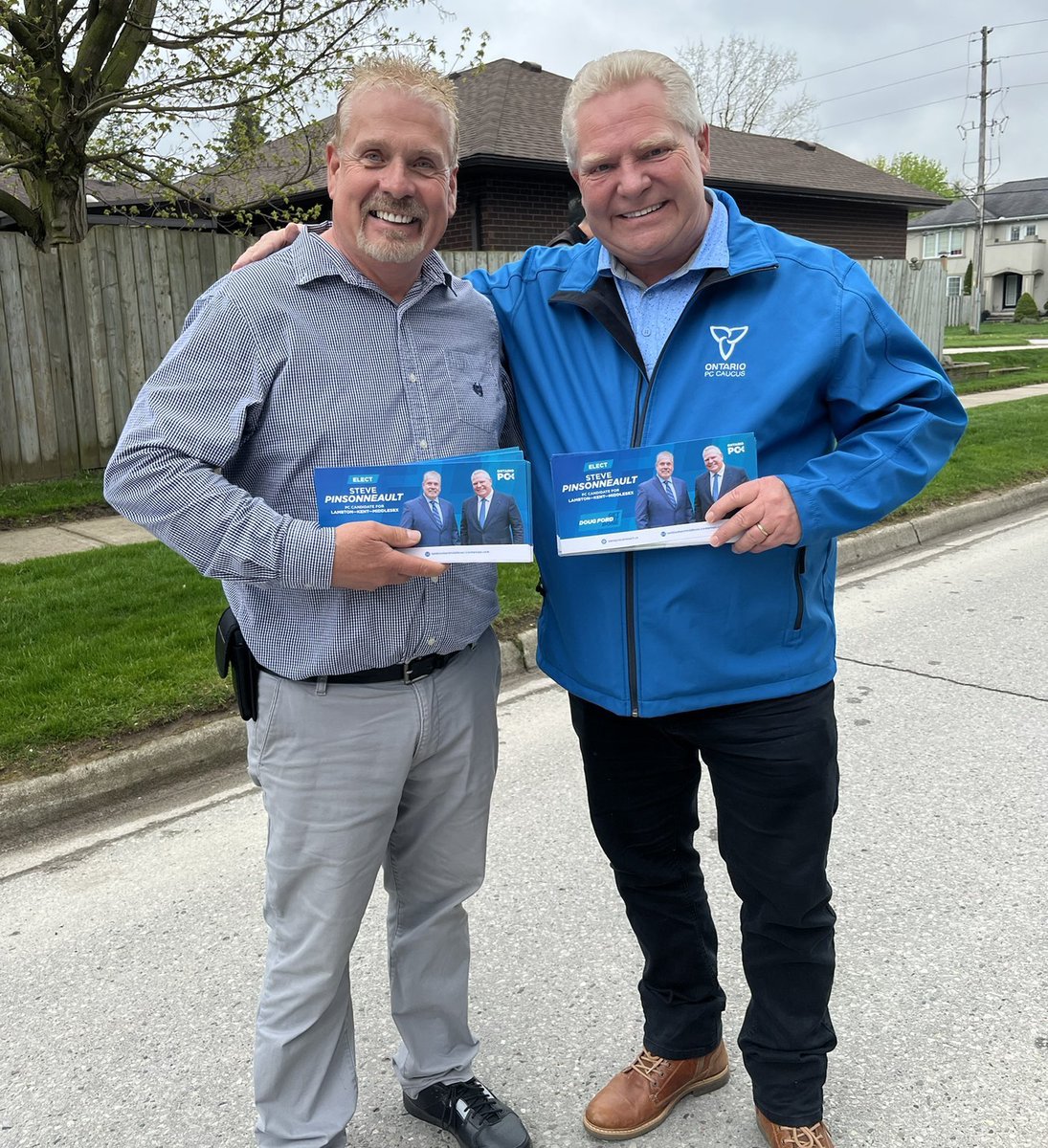 Congrats to @zeeinmilton and @spinsonneaultpc on your impressive victories tonight in #Milton and #LKM. Looking forward to working together with you at Queen's Park! #GotItDone