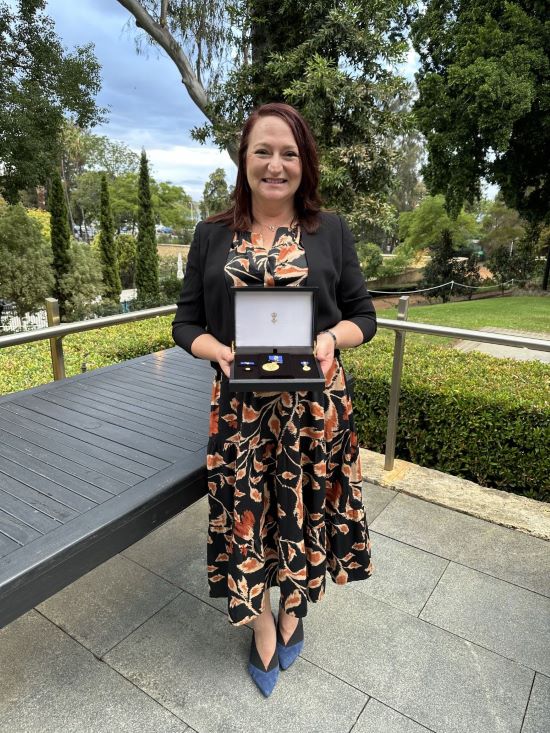 A/Professor Hannah Moore received a Medal of the Order of Australia last night at Government House for her tireless research into relieving the burden of #RSV. Congratulations Hannah! 👏@telethonkids @HannahMooreWA
