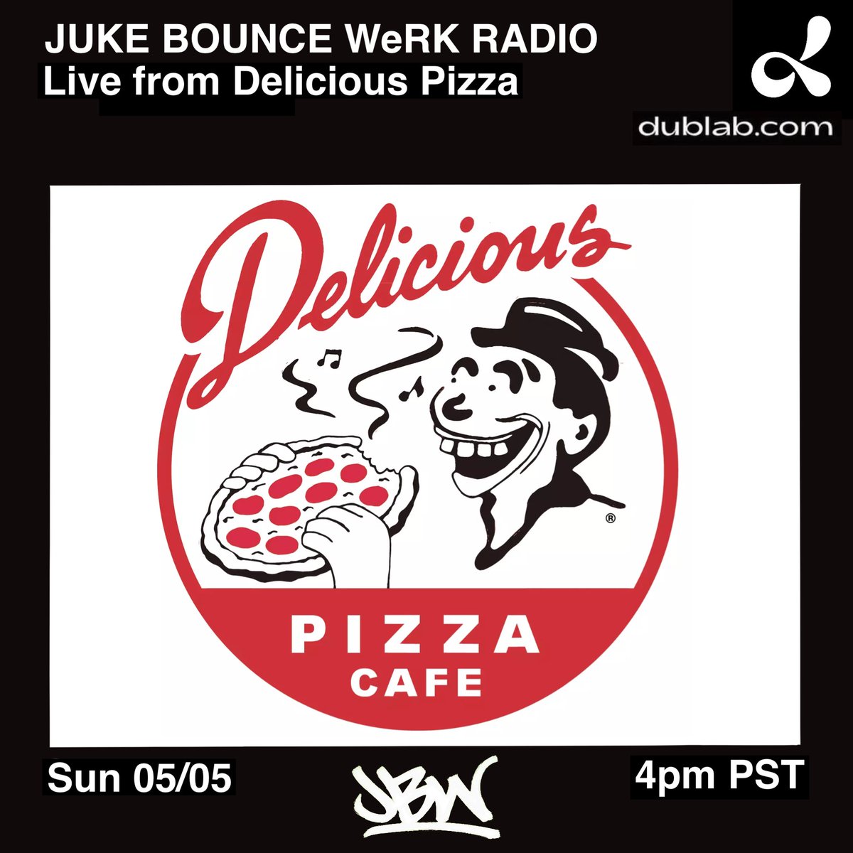 JBW DUBLAB IS GOING TO BE SUPER DOPE THIS SUNDAY 5/5 4PM PST 3HR SHOW LIVE FROM DELICIOUS PIZZA CAFE W OG LOVEFINGERS ON GUEST DUTY!!! @lovefingers @jukebouncewerk @dublab dublab.com