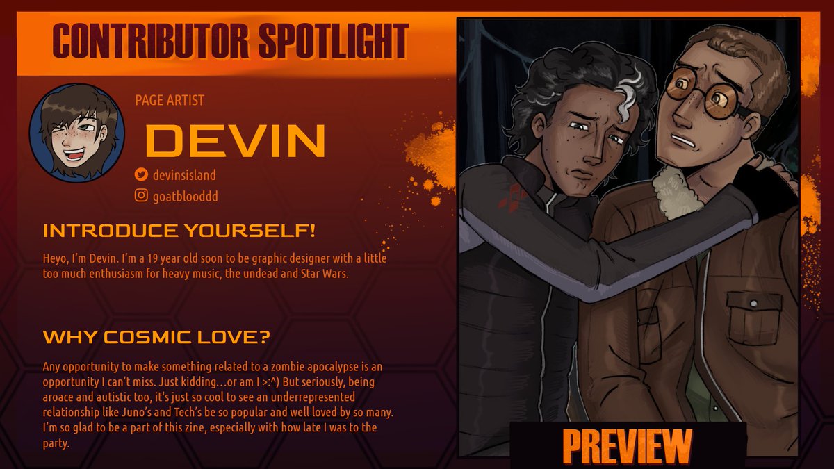 💫CONTRIBUTOR SPOTLIGHT: Please welcome <a href="/DEVINSISLAND/">creature feature</a>, one of our fantastic comic artists! 💫

In a different world, maybe Juno and Tech could have been happy. But not in this one. 🧟

Our KS is FUNDED! Keep an eye out for production updates! #TheBadBatch