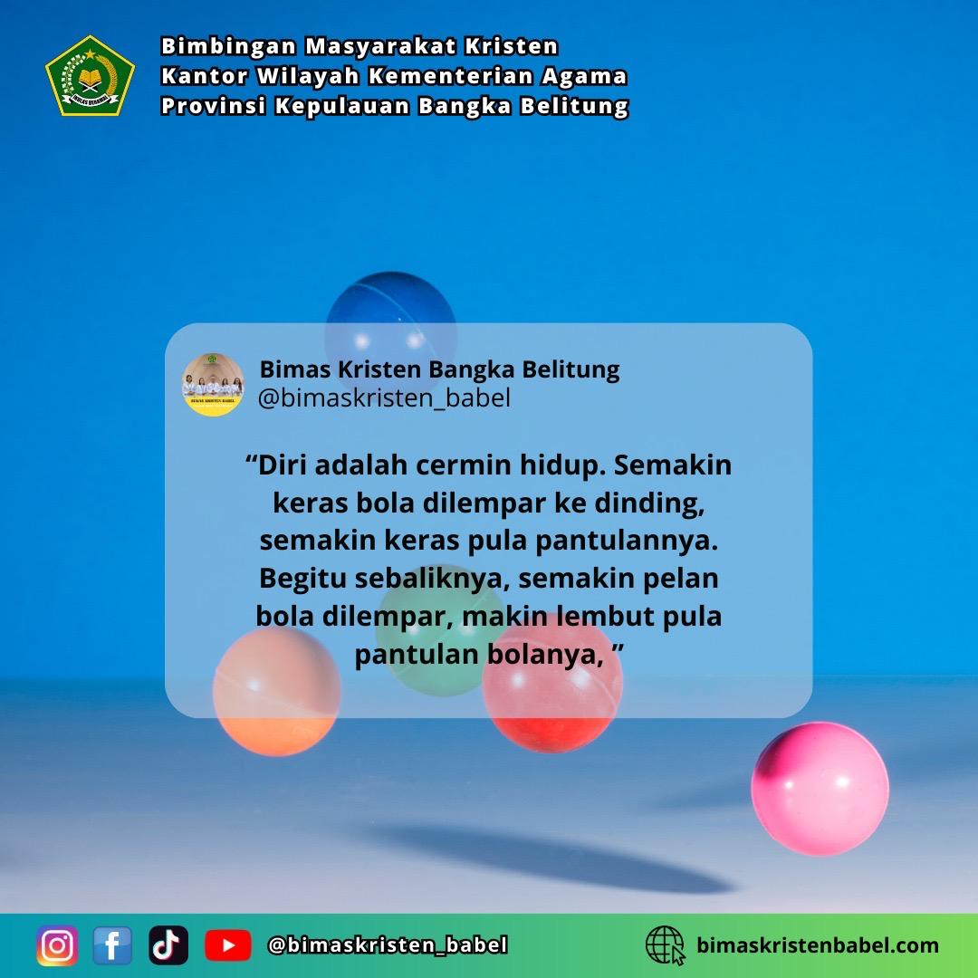 Jumat, 03 Mei 2024 #quoteoftheday #Bimkrisbabelmelayaniumatjadiberkat #Bimkrisbabel #Layaniumatjadiberkat #Bimaskristenbabeltransformasidigital #Bimaskristenbangkabelitung #transformasilayanankemenag #menujuindonesiaemas2045 #sahabatreligi