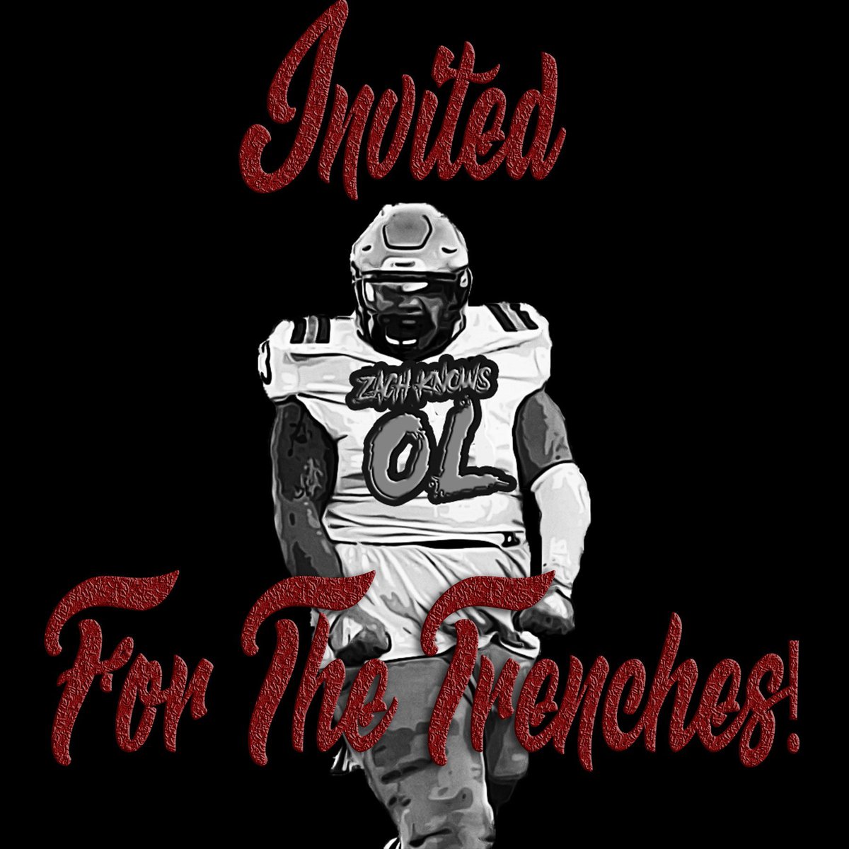 Thank you @ZachIsGreat_ for the invite to For the Trenches OL/DL. Appreciate the opportunity. Let’s Goooo! @Coachmitch_KOJ @Coach_Hughes2 @CoachWeathersby @CoachM_Duncan @9ine0Elite