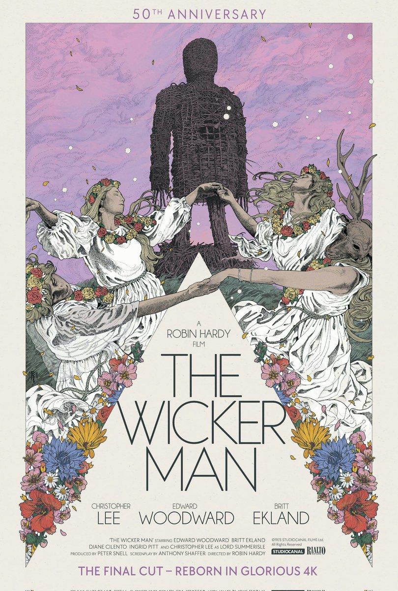 Now watching @Tubi The Wicker Man (1973), which was one of my mom's favorite films. 🥹  She absolutely refused to watch the Nicholas Cage version. 😂

#MutantFam #Mutantmom #tubi #TheWickerMan #Horrorfam #FolkHorror #HorrorCommunity #HorrorMovies #HorrorMystery #horror