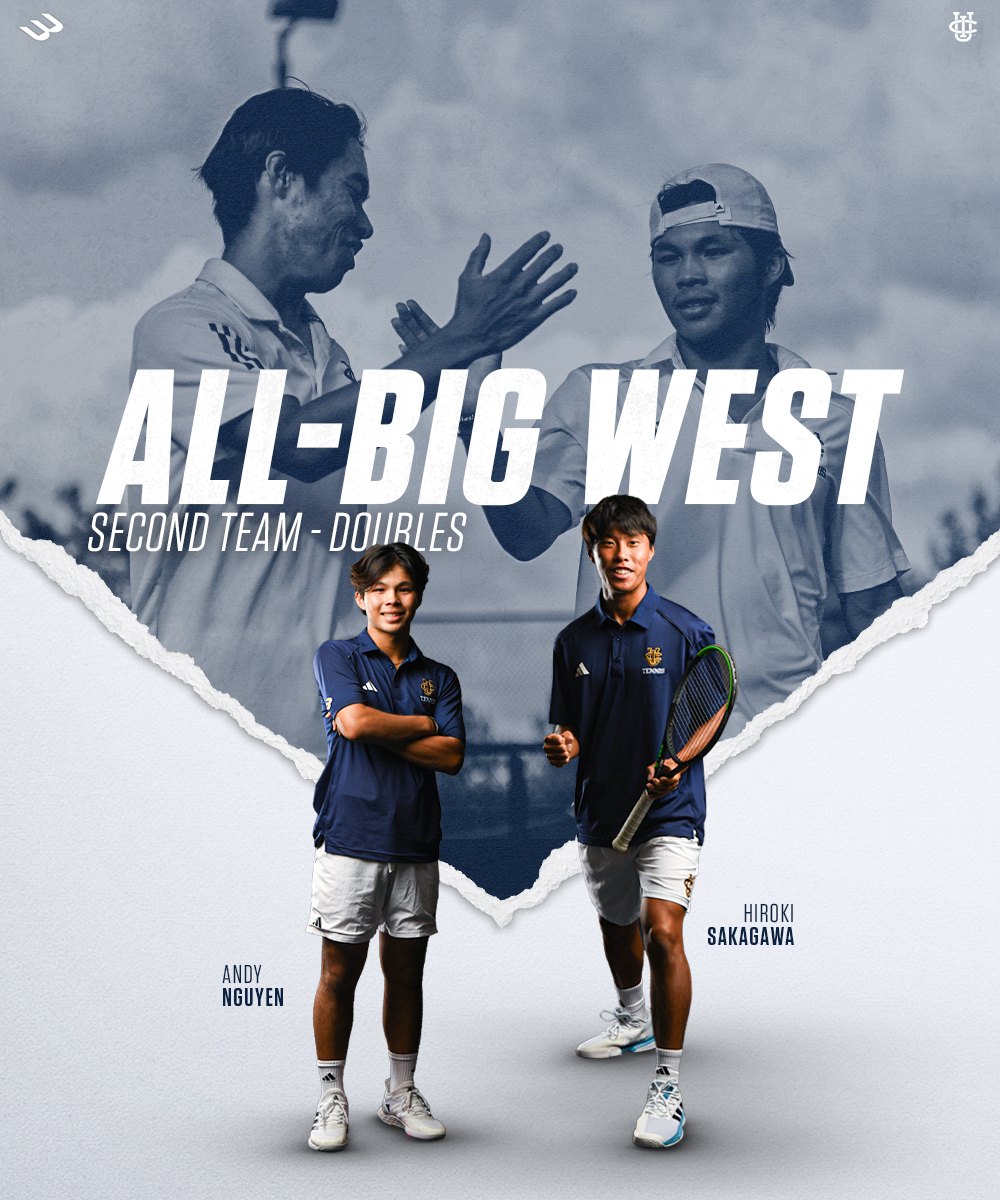 Next up are Andy and Hiroki... All-Big West Second Team - Doubles! 🤝

#TogetherWeZot | #RipEm